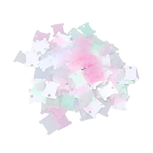 Adfaga 360PCS Kunststoff Floss Bobbin Set 3 Farben Gewinde Organizer Wickel brett zum Nähen Stickerei Kreuz stich DIY Bastel aufbewahrung mit dauerhaftem umwelt freundlichem Materi von Adfaga