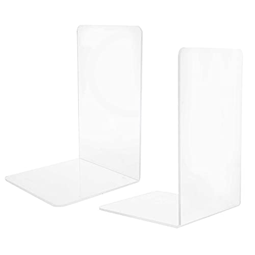 Adfaga Acryl -Buchend transparentes Dateibuch Stand 2pcs Set robuster Desktop -Organisator für Home Office Library School Schülern Buchhandlung Aufbewahrungslager Lösches Buchhalte Adfaga Acryl -Buchend transparentes Dateibuch Stand 2pcs Set robuster Desktop -Organisator für Home Office Library School Schülern Buchhandlung Aufbewahrungslager Lösches Buchhalte von Adfaga