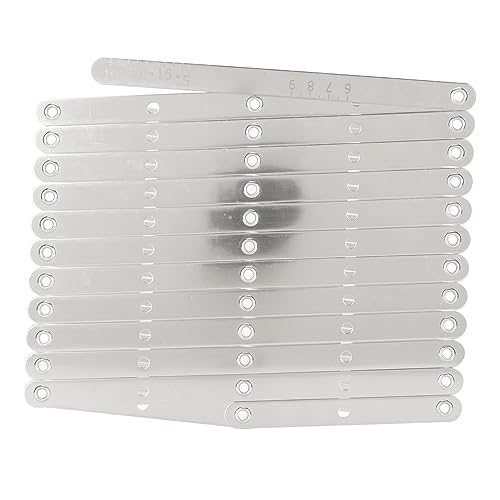 Adfaga Aluminium -Erweiterung der Nähmesser Multifunktional gleicher Platz einstellbarer Länge Tastenführung Abstandsvorrichtung für Knopflochvorhänge Handwerk Home Hand nähen Prem Adfaga Aluminium -Erweiterung der Nähmesser Multifunktional gleicher Platz einstellbarer Länge Tastenführung Abstandsvorrichtung für Knopflochvorhänge Handwerk Home Hand nähen Prem von Adfaga