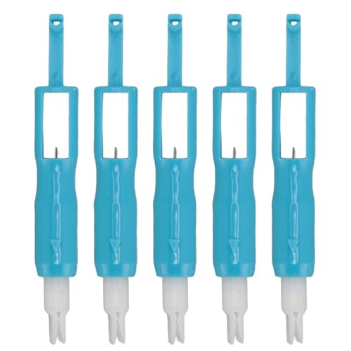 Adfaga Automatische Nadel -Threader 5pcs Hocheffizienz Mehrzweck -Nähmaschinenmaschine für Home -Crafting -Kunststoff 7.1x1cm Adfaga Automatische Nadel -Threader 5pcs Hocheffizienz Mehrzweck -Nähmaschinenmaschine für Home -Crafting -Kunststoff 7.1x1cm von Adfaga