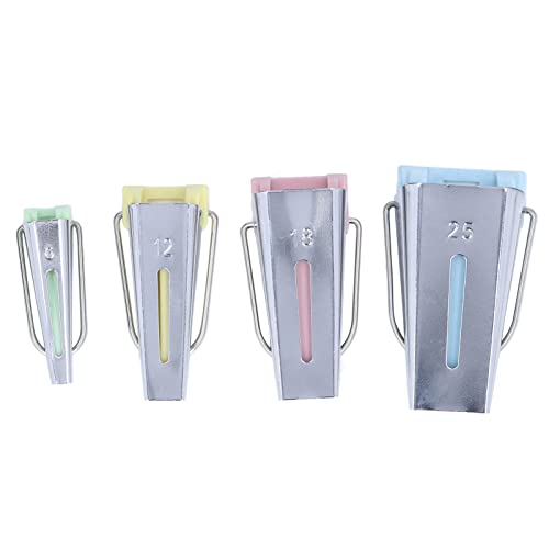 Adfaga Bias Tape Maker Set 4PCS Professionelle Präzisions -DIY -Nähwerkzeuge für Quilthandwerk zu Hause, die Kunststoff aus Edelstahl aus Kunststoff anpassen 15,3 x 11 cm Adfaga Bias Tape Maker Set 4PCS Professionelle Präzisions -DIY -Nähwerkzeuge für Quilthandwerk zu Hause, die Kunststoff aus Edelstahl aus Kunststoff anpassen 15,3 x 11 cm von Adfaga