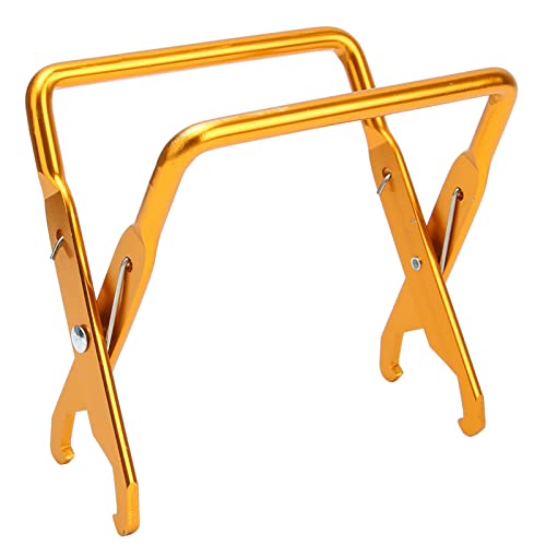 Adfaga Bienenrahmen Clip -Klemme langlebiger Aluminium -Bienenzucht -Werkzeug für die Entfernung des Bienenstockrahmens Leichtes tragbares Bienenzubehör -Zubehör 12 x 13,5 cm von Adfaga