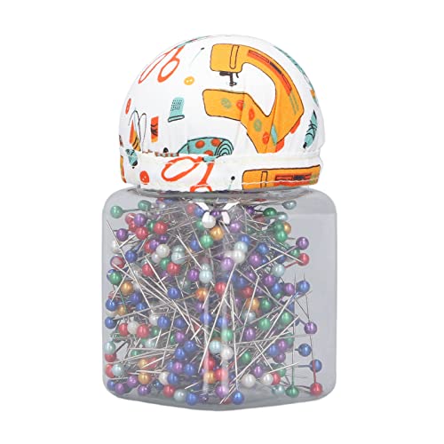 Adfaga Bunte Nähstifte 500pcs Multi -Farben Ball Kopf gerade Quiltstifte für Haushaltsschneidergeschäft mit Stecknadelkissen Starke haltbare praktische Plastikmetalltuchmaterial 10 Adfaga Bunte Nähstifte 500pcs Multi -Farben Ball Kopf gerade Quiltstifte für Haushaltsschneidergeschäft mit Stecknadelkissen Starke haltbare praktische Plastikmetalltuchmaterial 10 von Adfaga