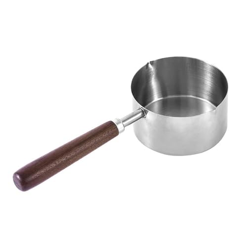 Adfaga Buttermilchwärmer Topf Langer Holzgriff Gusseisen Anti -Verbrennungsschokoladen -Schmelzstepan kleiner Topf zum Kochen von Backküche 250 ml Kapazität Adfaga Buttermilchwärmer Topf Langer Holzgriff Gusseisen Anti -Verbrennungsschokoladen -Schmelzstepan kleiner Topf zum Kochen von Backküche 250 ml Kapazität von Adfaga