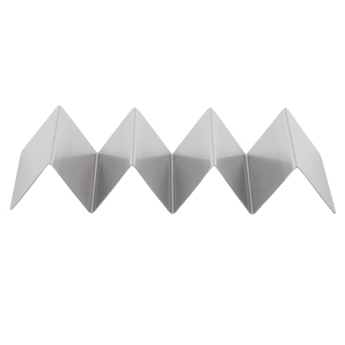 Adfaga Edelstahl Taco Halter Ständer verdickte W -Form Taco Rack Halt 4 Tacos für Küchen Backfamilie Partys rostfeste Geschirrspüler 28 cm Adfaga Edelstahl Taco Halter Ständer verdickte W -Form Taco Rack Halt 4 Tacos für Küchen Backfamilie Partys rostfeste Geschirrspüler 28 cm von Adfaga