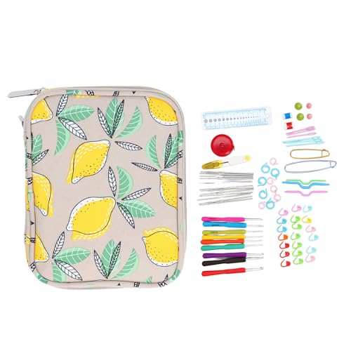 Adfaga Professionelle Häkchen -Haken -Hülle mit 21 Hooks Aufbewahrungstasche Aluminium Stahlnadeln Strickzubehör komplette Kit für Anfänger Erwachsene Reisewerksprojekte 23x18x3 5c Adfaga Professionelle Häkchen -Haken -Hülle mit 21 Hooks Aufbewahrungstasche Aluminium Stahlnadeln Strickzubehör komplette Kit für Anfänger Erwachsene Reisewerksprojekte 23x18x3 5c von Adfaga