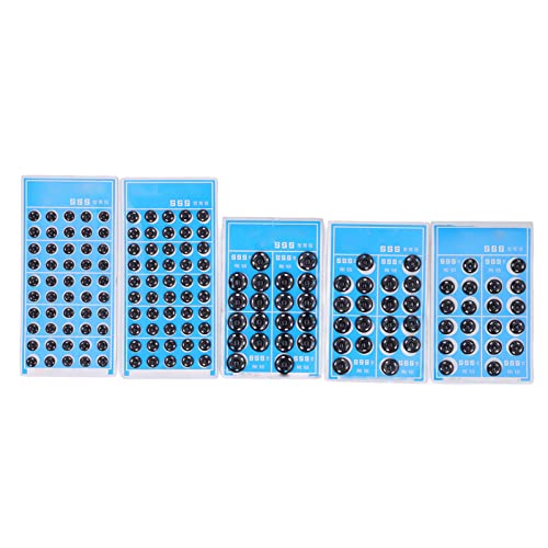 Adfaga Schnappknöpfe abnähen Schnappbefestigungselemente Metall -Schnappknöpfe Kit Starke dauerhafte Edelstahl Multi Purpose Easy Operation Snap Befestern für Taschen Kleidung 10 P Adfaga Schnappknöpfe abnähen Schnappbefestigungselemente Metall -Schnappknöpfe Kit Starke dauerhafte Edelstahl Multi Purpose Easy Operation Snap Befestern für Taschen Kleidung 10 P von Adfaga