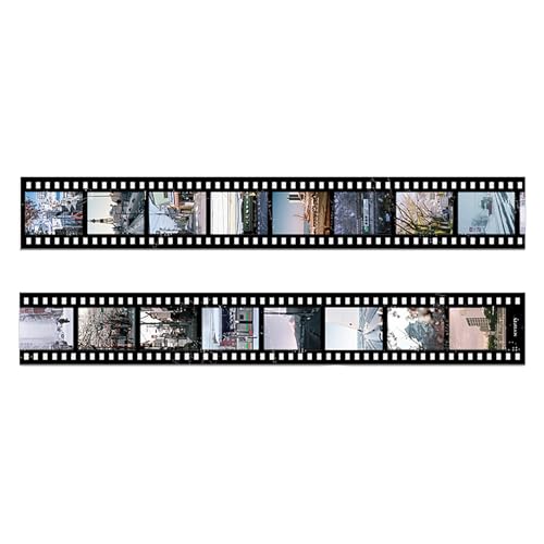 Adfaga Vintage Film Series Scrapbooking Sticker Tape Selbstklebstoff dekoratives Band für DIY Junk Journal Crafting und Fotoalbum Verschönerung Haustiermaterial Retro Künstlerische Adfaga Vintage Film Series Scrapbooking Sticker Tape Selbstklebstoff dekoratives Band für DIY Junk Journal Crafting und Fotoalbum Verschönerung Haustiermaterial Retro Künstlerische von Adfaga