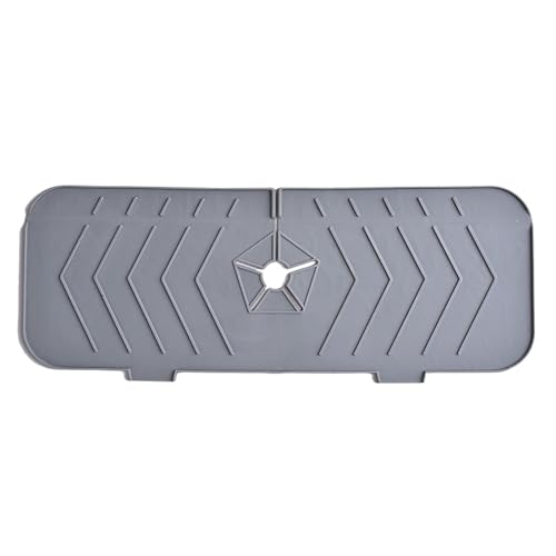 Adfaga Wasserhahnmatte Spritzfänger weich multifunktional einfach Reinigung TPR Spüle Abflussmatte für Küche Adfaga Wasserhahnmatte Spritzfänger weich multifunktional einfach Reinigung TPR Spüle Abflussmatte für Küche von Adfaga