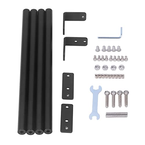 Aluminium legierung Stützstab Set S4 Metall Krawatte Rod mit Steck verbinder 3D-Drucker Zubehör für CR10 CR10S CR10S4 TEVO Tornado Leichte Langlebige Stabile Struktur Upgrade Kit Aluminium legierung Stützstab Set S4 Metall Krawatte Rod mit Steck verbinder 3D-Drucker Zubehör für CR10 CR10S CR10S4 TEVO Tornado Leichte Langlebige Stabile Struktur Upgrade Kit von Adfaga