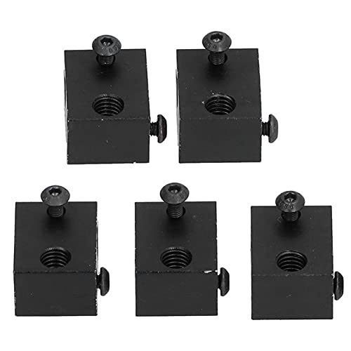 Aluminiumheizungsblock hoher thermischer Leitfähigkeit Wärmesistentes 3D -Druckerzubehör V6 Heizungs Aluminiumblock für 3D -Drucker 5pcs langlebige Hardware -Tools von Adfaga