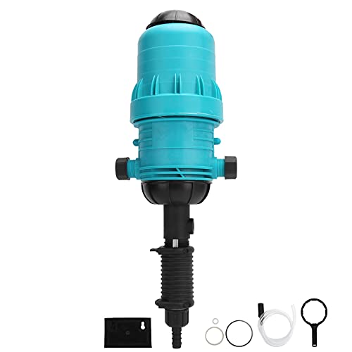 Düngemittel-Injektor-Projektor Dosier pumpe Dünger-Injektor 0,4% 4% Proportioner Einstellbare Durchfluss rate für landwirtschaft liche Bewässerung Tierzucht PVC-Material 50x17cm von Adfaga