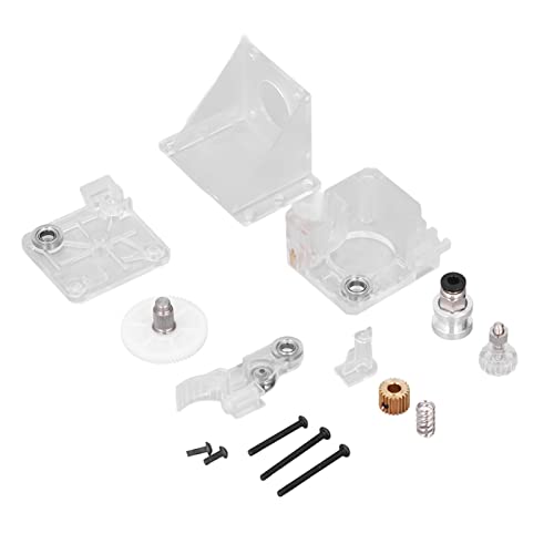 Extruder-Kit 1,75mm transparentes Acryl-Zubehör-Ersatz-Set Hochleistungs-Druck-Extruder mit Getriebe-Reduzier struktur für V6 3D-Drucker Ersatzteile 15 Stück Extruder-Kit 1,75mm transparentes Acryl-Zubehör-Ersatz-Set Hochleistungs-Druck-Extruder mit Getriebe-Reduzier struktur für V6 3D-Drucker Ersatzteile 15 Stück von Adfaga