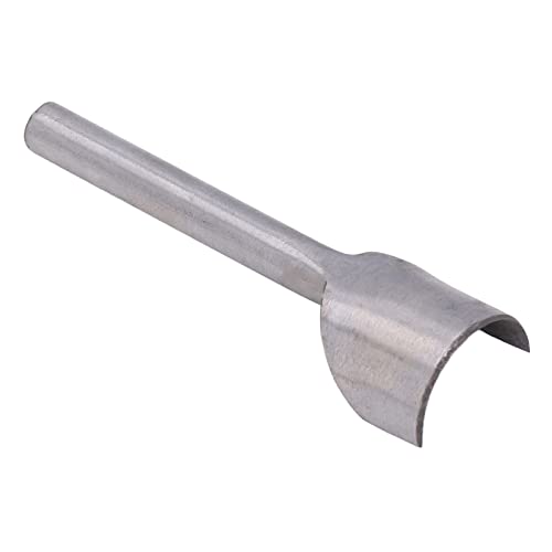 Halbrunde Punch -Werkzeug Stahl ARC -Form DIY Belt End Punches für Lederhandwerk Handwerk professionelle Ledercraft Stanzwerkzeuge Langlebiger Leder End Punch 100mm (30 mm) von Adfaga