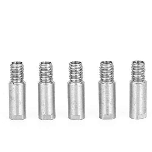 Hochpräziser 3D-Drucker Kaltwasser-Hals-Edelstahl-Hals 4,1mm Durchgangs loch Langlebiges Hot-End-Upgrade-Teil für Ender 3 CR10 Serie 3D-Drucker 5er-Pack Hochpräziser 3D-Drucker Kaltwasser-Hals-Edelstahl-Hals 4,1mm Durchgangs loch Langlebiges Hot-End-Upgrade-Teil für Ender 3 CR10 Serie 3D-Drucker 5er-Pack von Adfaga