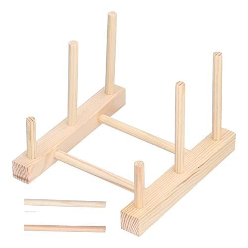 Hölzerne Schalenplatte Abflussregal Sturdes Nicht -Verformungsküchenorganisator für Teller Schalen Tassen Topf Deckel Platz sparende Arbeitsplatte Lagerung Kiefernholz Holz Hölzerne Schalenplatte Abflussregal Sturdes Nicht -Verformungsküchenorganisator für Teller Schalen Tassen Topf Deckel Platz sparende Arbeitsplatte Lagerung Kiefernholz Holz von Adfaga