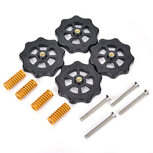 Koonovo 3D -Drucker -Leveling -Kit M4 Handgedrehte Muttern Springs Schrauben Hochfestige Kunststoff Haltbare Ersatzteile für 3D -Drucker -Wartung und Bettkalibrierung Koonovo 3D -Drucker -Leveling -Kit M4 Handgedrehte Muttern Springs Schrauben Hochfestige Kunststoff Haltbare Ersatzteile für 3D -Drucker -Wartung und Bettkalibrierung von Adfaga