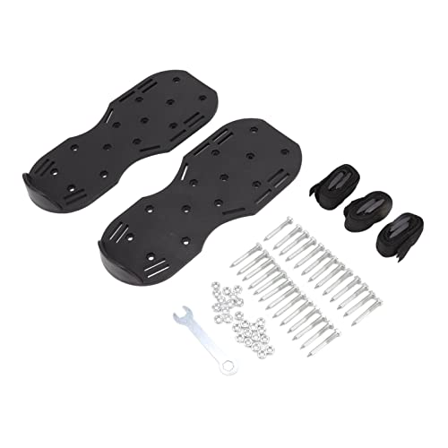 Lawn Aerator Schuhe Gartenbeschläge Bodenbelüder Spike Schuhe Universelle Größe Verstellbarer Gurte für Rasengarten Terrasse Graslandstahl Plastik 677g 29,5 x 13 cm Lawn Aerator Schuhe Gartenbeschläge Bodenbelüder Spike Schuhe Universelle Größe Verstellbarer Gurte für Rasengarten Terrasse Graslandstahl Plastik 677g 29,5 x 13 cm von Adfaga