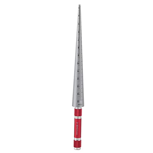 Loch verjüngte hoch genaue Edelstahl -Messhandwerkzeug 1 6,5 mm 3 15 mm 15 30 mm 30 45 mm für dünne Wandteile Kunststoffrohre Innendurchmesser und Bohrungen (3-15 mm) von Adfaga