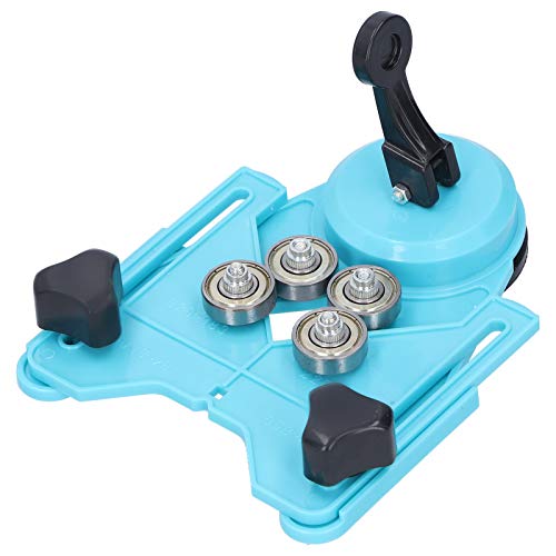 Lochbohrer Locator Einstellbares Glas Keramikfliesen Marmor Punch Fixer Stanzpositionierer für Küchen Hausgeräte Wasserhahn Installation Haltbarer Plastikkautschukkonstruktion von Adfaga