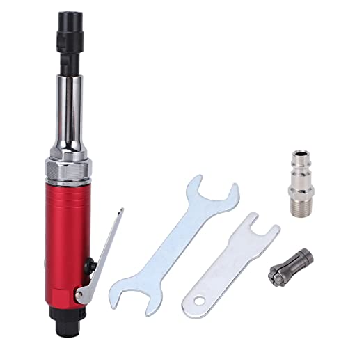 Luftstabmühle Aluminiumlegierung 20000 U/min 3 mm 6 mm Collet Gerade Luftschleiftwerkzeug für Metallverarbeitung und Polieren (Ich Stil) von Adfaga