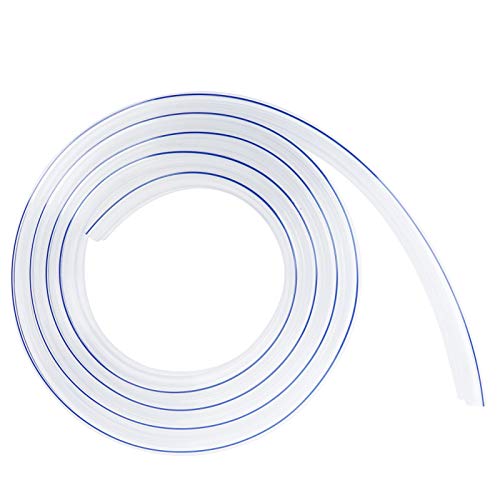 Melk maschinen schlauch Transparentes haltbares druck beständiges PVC-Milker rohr für Milchvieh geräte Ersatz zubehör 3 Meter G1/8 Größe von Adfaga