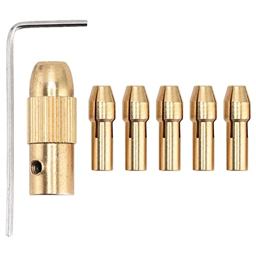 Miniatur Electric Chuck Messing 4 Kiefer Präzisionsklemm -Werkzeug für Minibohrer und Mahlen mit 0,5 mm bis 3,0 mm Reichweite Nicht -Schlupf -Griff. Langable Design enthält Miniatur Electric Chuck Messing 4 Kiefer Präzisionsklemm -Werkzeug für Minibohrer und Mahlen mit 0,5 mm bis 3,0 mm Reichweite Nicht -Schlupf -Griff. Langable Design enthält von Adfaga