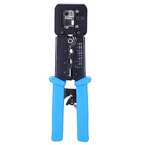 Netzwerk Draht Crimper Cable Stripper Crystal Head Crimping Zange Multi funktionelle professionelle Werkzeug mit hoher Härte Stahl Ergonomisch Griff für RJ45 RJ11 RJ12 -Anschlüsse Netzwerk Draht Crimper Cable Stripper Crystal Head Crimping Zange Multi funktionelle professionelle Werkzeug mit hoher Härte Stahl Ergonomisch Griff für RJ45 RJ11 RJ12 -Anschlüsse von Adfaga