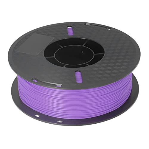 PLA 1,75 mm 3D -Druckerfilament hohe Präzision rauchlose starke Adhäsion für funktionelle Prototypen detaillierter Modelle und DIY -Handwerk 1 kg Spulen (Lila) von Adfaga