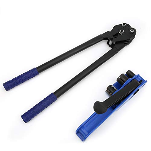 PP Pet Gurt Manual Spanner Cutter Crimper Packing Zange Rastelwerkzeug Hochleistungsstahl Konstruktion Nicht -Schlupf Griff für sichere Verpackung mit mittleren kleinen PP Pet Gurt Manual Spanner Cutter Crimper Packing Zange Rastelwerkzeug Hochleistungsstahl Konstruktion Nicht -Schlupf Griff für sichere Verpackung mit mittleren kleinen von Adfaga