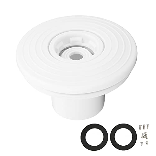 Pool -Jet -Düse professionelle Schwimmbad Spa Jet -Massage -ssdüse Abs Kunststoff 56 mm Sockel Außendurchmesser für Gummifilm -Schwimmbad dauerhaft von Adfaga