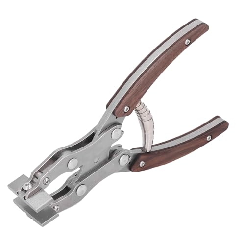 Professionelle Lederzange Legierung Stahl flache Nasenzange mit Holzgriff 38 mm Kieferbreite für Leder -Crafting DIY -Projekte tragbare Lederpresse -Werkzeuge Schwarz Walnuss Professionelle Lederzange Legierung Stahl flache Nasenzange mit Holzgriff 38 mm Kieferbreite für Leder -Crafting DIY -Projekte tragbare Lederpresse -Werkzeuge Schwarz Walnuss von Adfaga