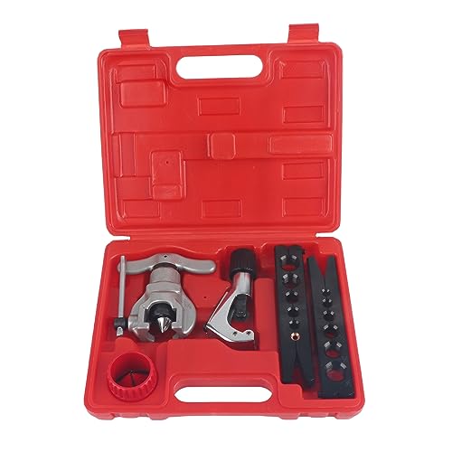 Professionelle Rohrflackungswerkzeug -Kit Excentric Cone Flacking Set für Kupfer -Aluminiumrohrreparatur mit kaiserlicher metrischer Flare -Diagnose -Metallkonstruktion Professionelle Rohrflackungswerkzeug -Kit Excentric Cone Flacking Set für Kupfer -Aluminiumrohrreparatur mit kaiserlicher metrischer Flare -Diagnose -Metallkonstruktion von Adfaga