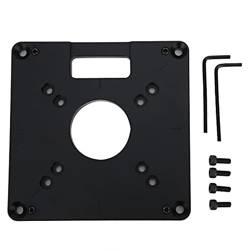 Router Tischeinsatzplatte CNC Bearbeitete Aluminiumlegierung Präzisions -Gravur -Zubehör für Holzbearbeitung Maschinen Dongcheng Aoben Ken Boda 120 x 120 x 8mm Router Tischeinsatzplatte CNC Bearbeitete Aluminiumlegierung Präzisions -Gravur -Zubehör für Holzbearbeitung Maschinen Dongcheng Aoben Ken Boda 120 x 120 x 8mm von Adfaga