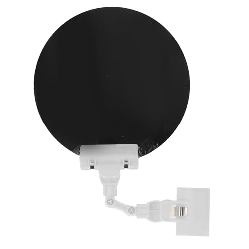 Schweißen Blackout Panel automatische Verdunkelung verstellbarer Clip auf der leichten Blockierungsplatte für Argon -Lichtbogenschweißprojekte runde Form 18 cm Flammhemmung (Weiß) von Adfaga