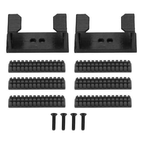 Silikondüse -Bürstenwiederersatz Kit lebige hitzebeständige effektive Reinigungswerkzeug für SV07 3D -Drucker -Hochbett enthalten 6 Pinsel -Tipps 2 Zubehör 4 Schrauben von Adfaga