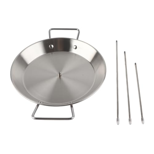 Vertikaler Spieß aus rostfreiem Stahl Shawarma Stand, Grillgrillzubehör mit 3 abnehmbaren Spikes, Tropfpfanne für Ofen, Grill, Raucher, 3 Spieße Set Vertikaler Spieß aus rostfreiem Stahl Shawarma Stand, Grillgrillzubehör mit 3 abnehmbaren Spikes, Tropfpfanne für Ofen, Grill, Raucher, 3 Spieße Set von Adfaga