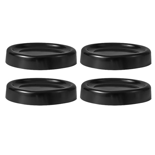 Waschmaschine Fußpolster Anti -Schlupf -Vibration Reduktion Rauschunterdrückung Unterstützung für Waschmaschine Trockner Kühlschrank Plastik 4 Pack von Adfaga