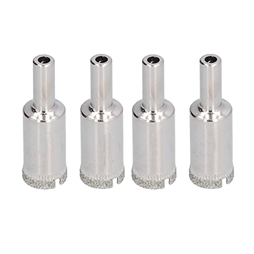 loch -Lochsäge Set 4pcs Premiumlegierung Stahlbohrbohrer Bitlochöffner langlebig für Glaskeramikfliesen Marmor Frischfliesen von Adfaga