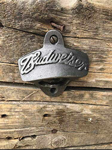 Thenextstopshop Budweiser Flaschenöffner aus Gusseisen von Adfix
