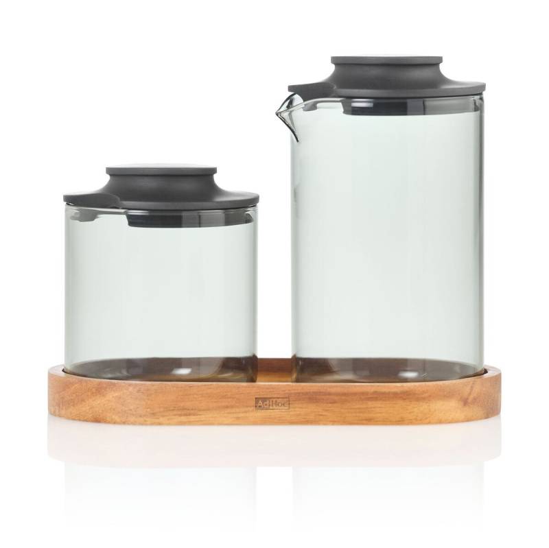 Milch- und Zucker-Set 3-tlg. Impact klar von Adhoc