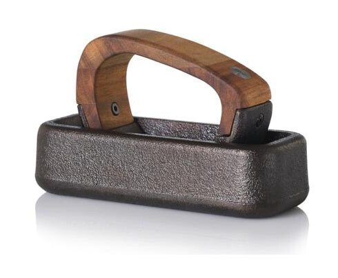 Wiegemörser Rocca Gusseisen/Akazie    17x10,7x7,2cm von Adhoc