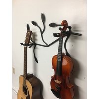 Ast Gitarrenhalter Für Zwei Instrumente, Violinen, Ukulelen, Banjos Etc von Adironstix