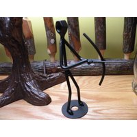 Bogenjäger Figur Einzelstück Original Art von Adironstix