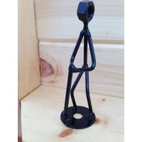 Golf , Golfer Figur Mit Schläger 1 Unikat Original von Adironstix