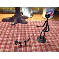 Mann Oder Person Hund. Der Beste Freund Des Menschen von Adironstix