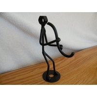 Saxophon Einzelstück Musiker Figur Original Design Saxophonist von Adironstix