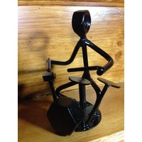 Trommler Figur Er. Sie Ist Ein Bisschen Verrückt Trommler Figur Er. Sie Ist Ein Bisschen Verrückt von Adironstix