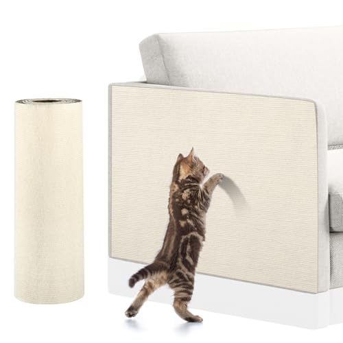 Adiwo Selbstklebend Kratzteppich Katze Wand, 40*200cm Kratzbrett Katzen DIY Kletterkatzenkratzer Kratzmatte Kratzbretter Katze Wand Katzenkratzbretter für Katzenbaum Regal Katzenwand usw Cremefarben Adiwo Selbstklebend Kratzteppich Katze Wand, 40*200cm Kratzbrett Katzen DIY Kletterkatzenkratzer Kratzmatte Kratzbretter Katze Wand Katzenkratzbretter für Katzenbaum Regal Katzenwand usw Cremefarben von Adiwo