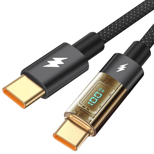 Adiwo USB C auf USB C Kabel, 2m USB C Kabel, 100 W PD3.0/QC3.0 Schnellladekabel, für iPhone 16 Pro Max, iPhone 15, Samsung S24 S23 S22 S21, iPad Pro, MacBook Pro/Air, Huawei Adiwo USB C auf USB C Kabel, 2m USB C Kabel, 100 W PD3.0/QC3.0 Schnellladekabel, für iPhone 16 Pro Max, iPhone 15, Samsung S24 S23 S22 S21, iPad Pro, MacBook Pro/Air, Huawei von Adiwo